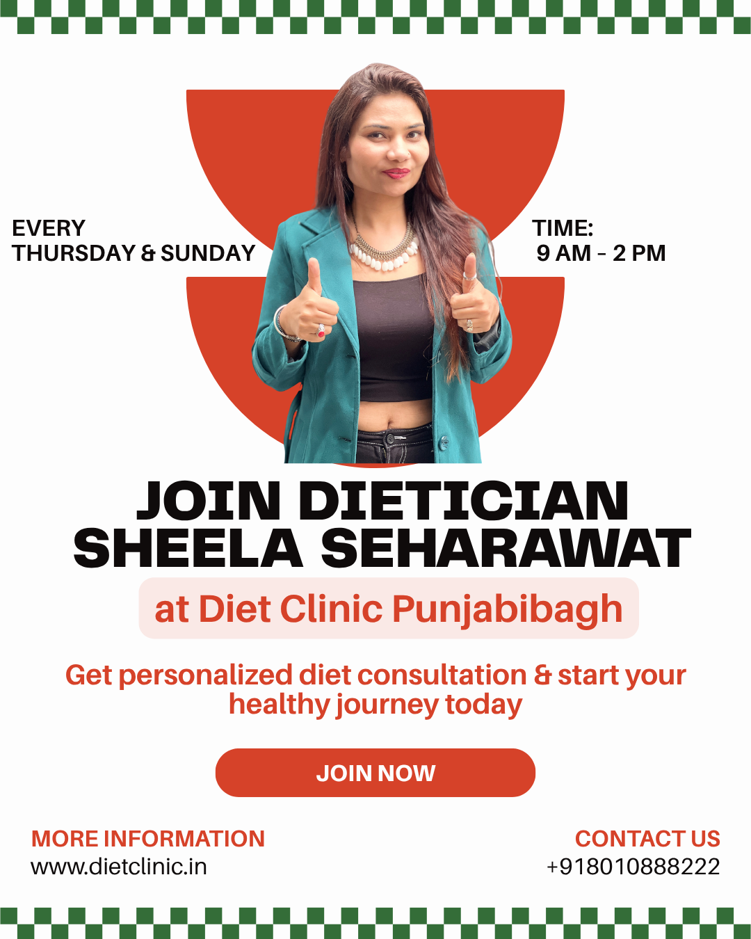  Join Dietician Sheela Seharawat