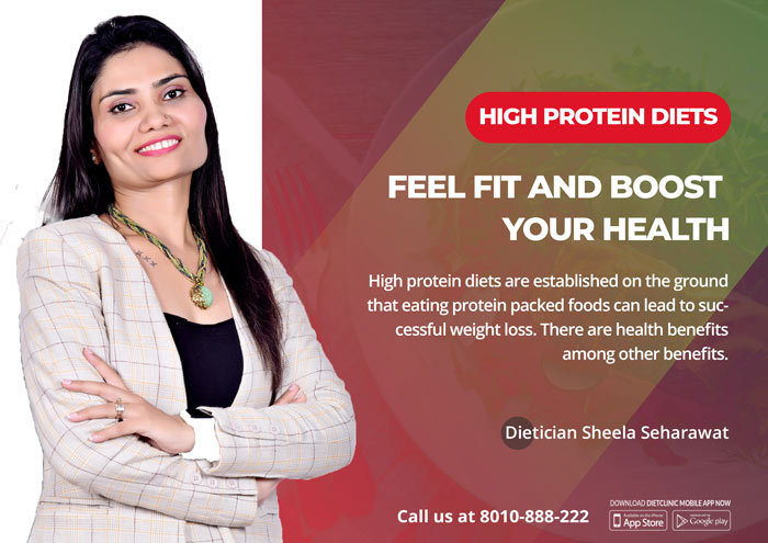 high protein diet in Delhi