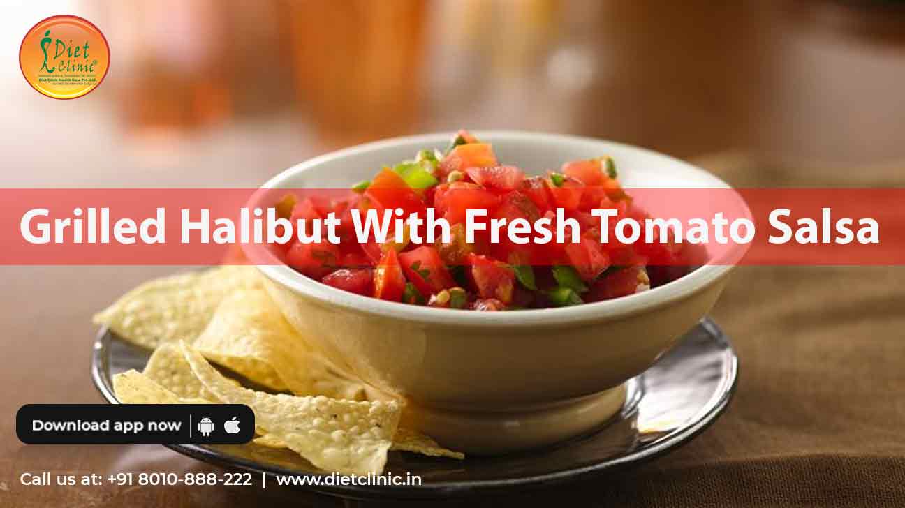 Grilled Halibut with Fresh Tomato Salsa