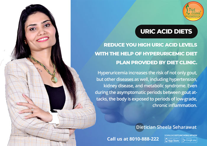 Uric acid diet plan in Gurgoan